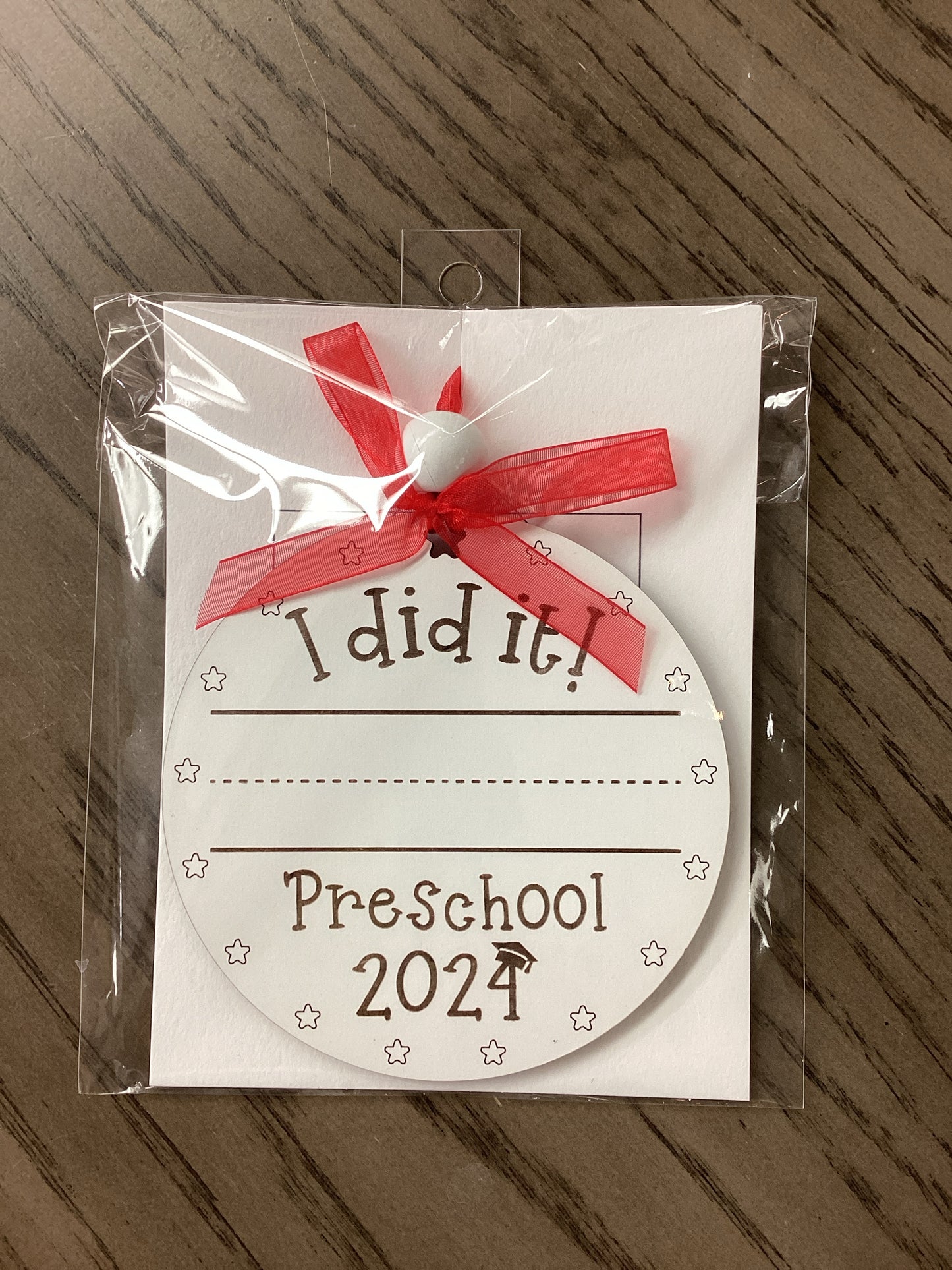 I did it! Preschool Keepsake Ornament