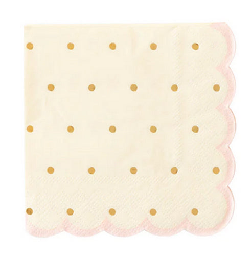 Princess Scalloped Napkin