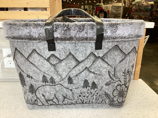 Large grey bag