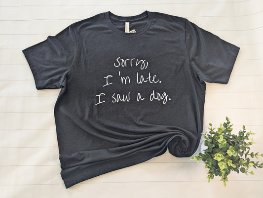 Saw a Dog t-shirt XL