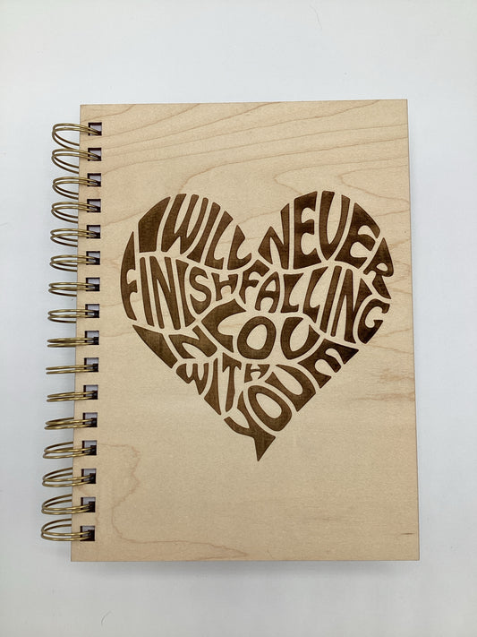 Falling in Love Notebook