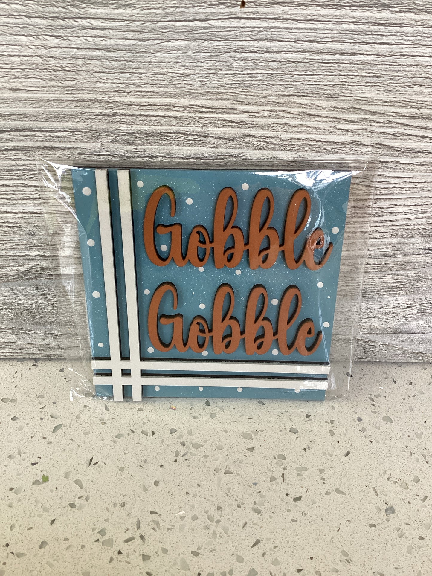 Thanksgiving Square Gobble