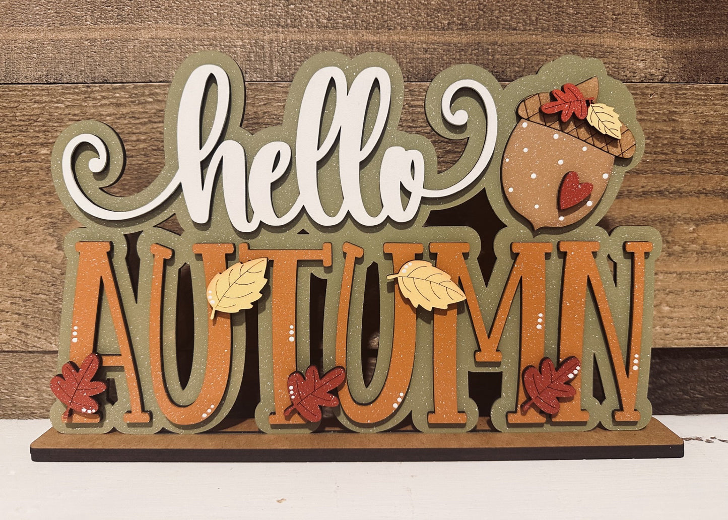 Word Art Hello Autumn