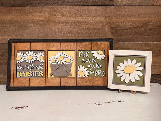 Square Pick Daisies