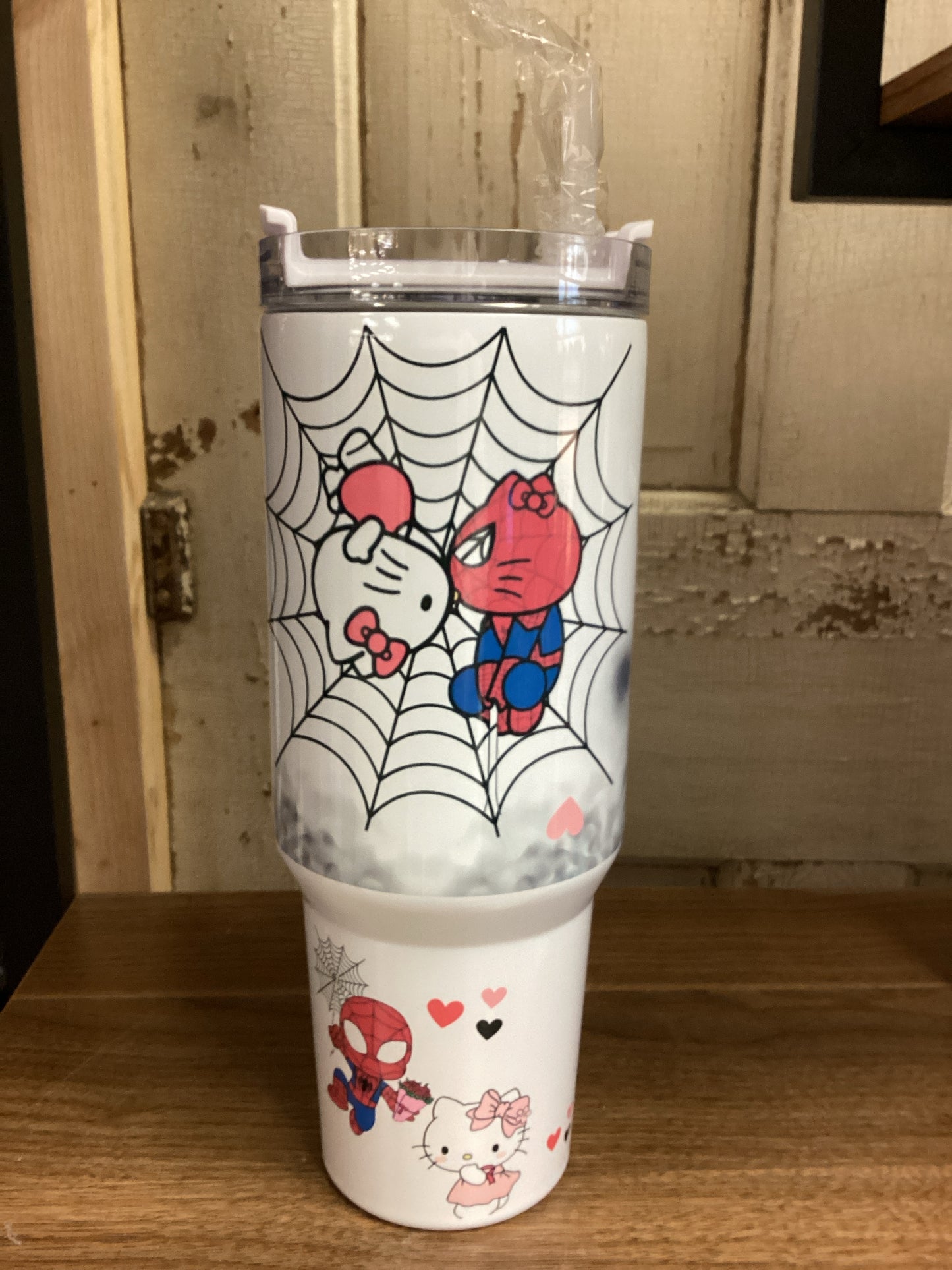 Kitty and Spider 40oz Tumbler