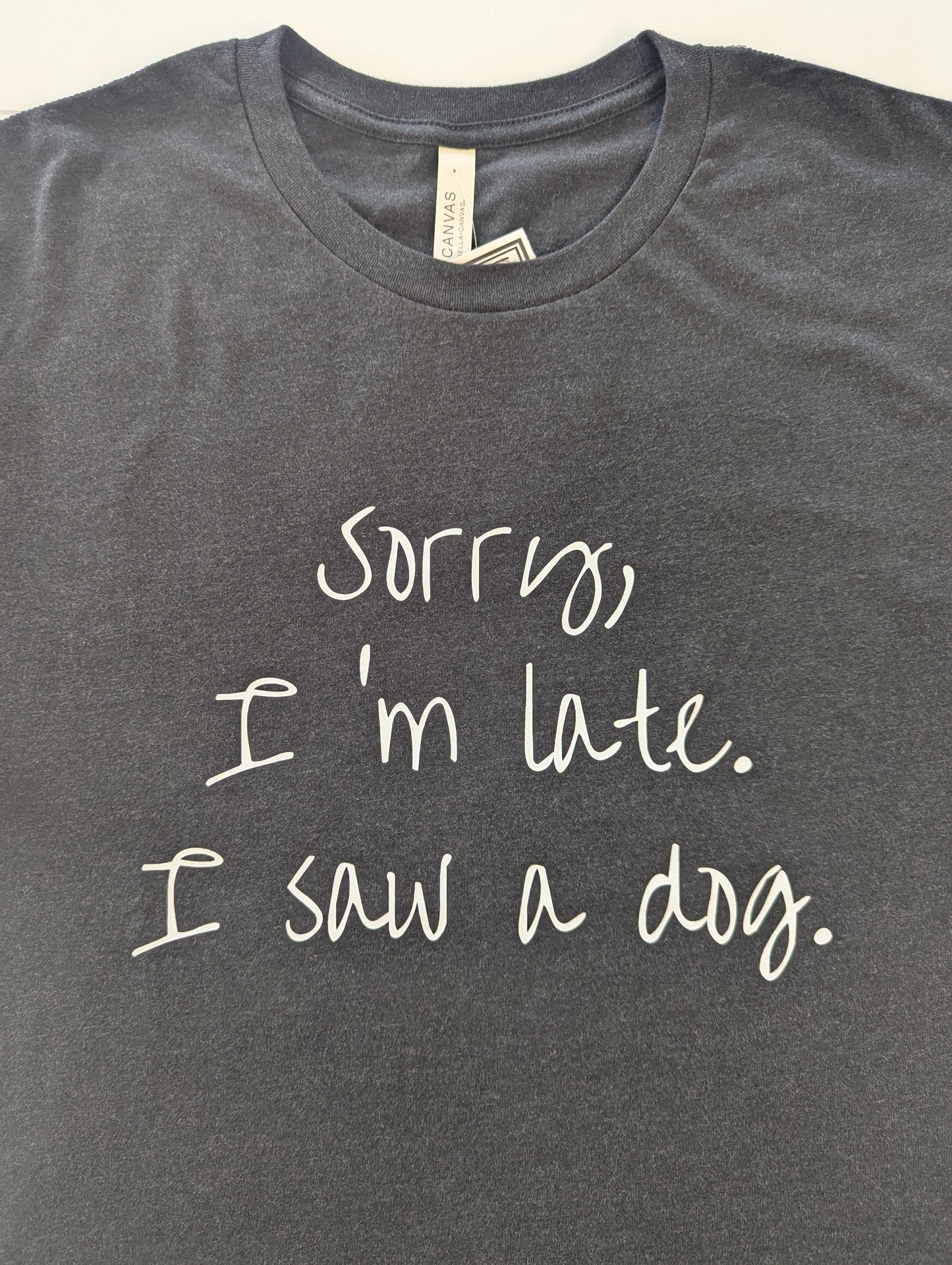 Saw a Dog t-shirt XL