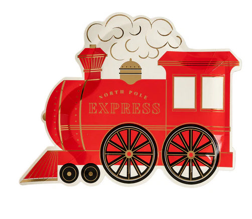 Polar Express Train plate