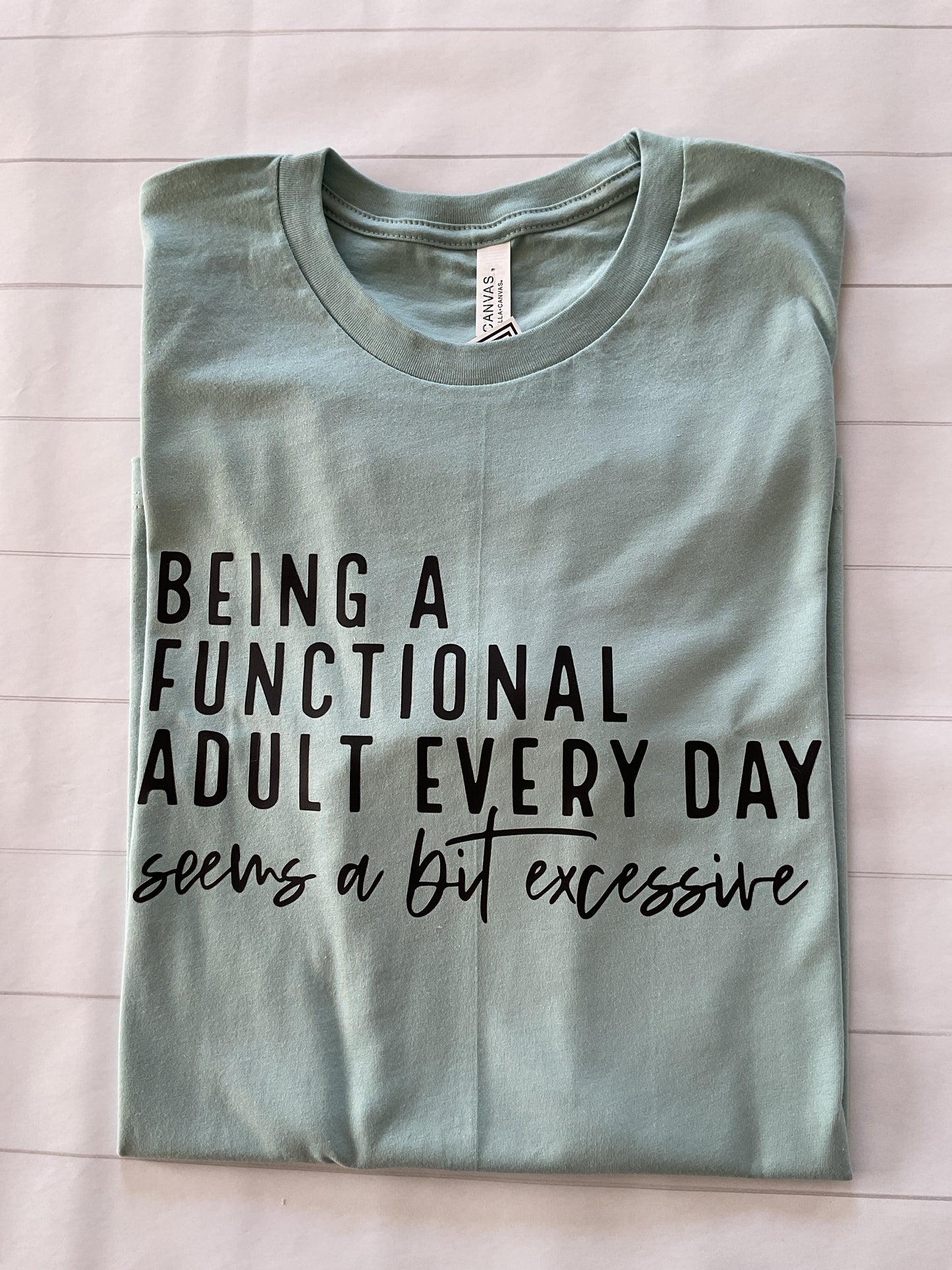 Functional Adult Large t-shirt