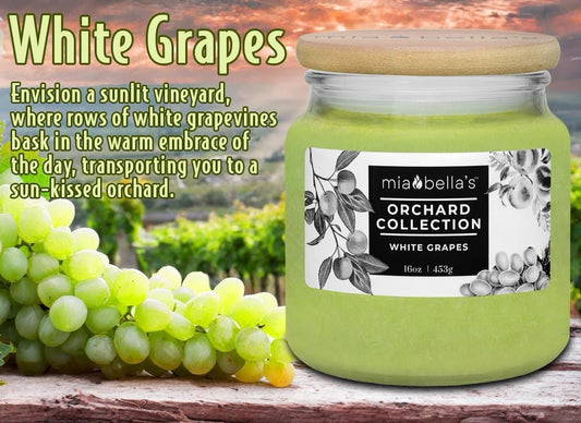 White Grapes Candle