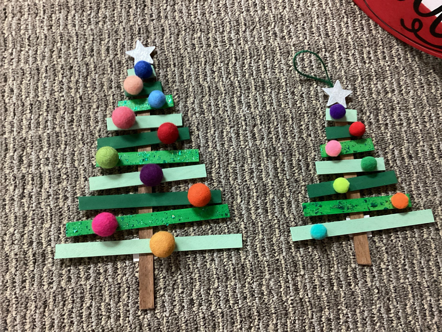 Stick&Pom Christmas tree