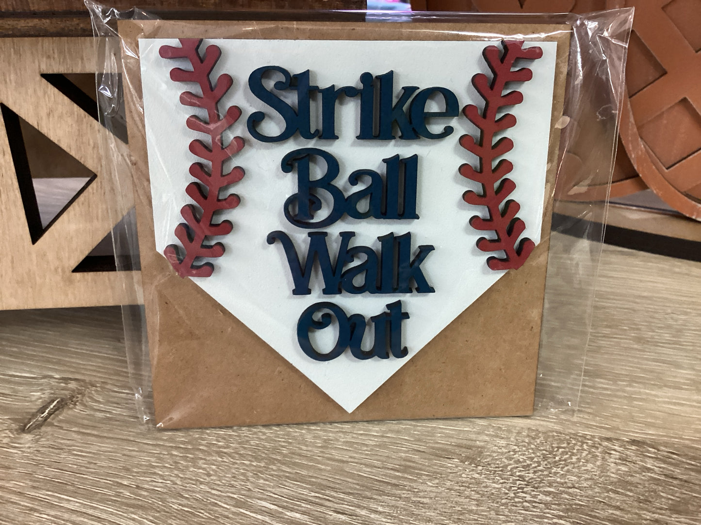 Square Baseball Strike Ball