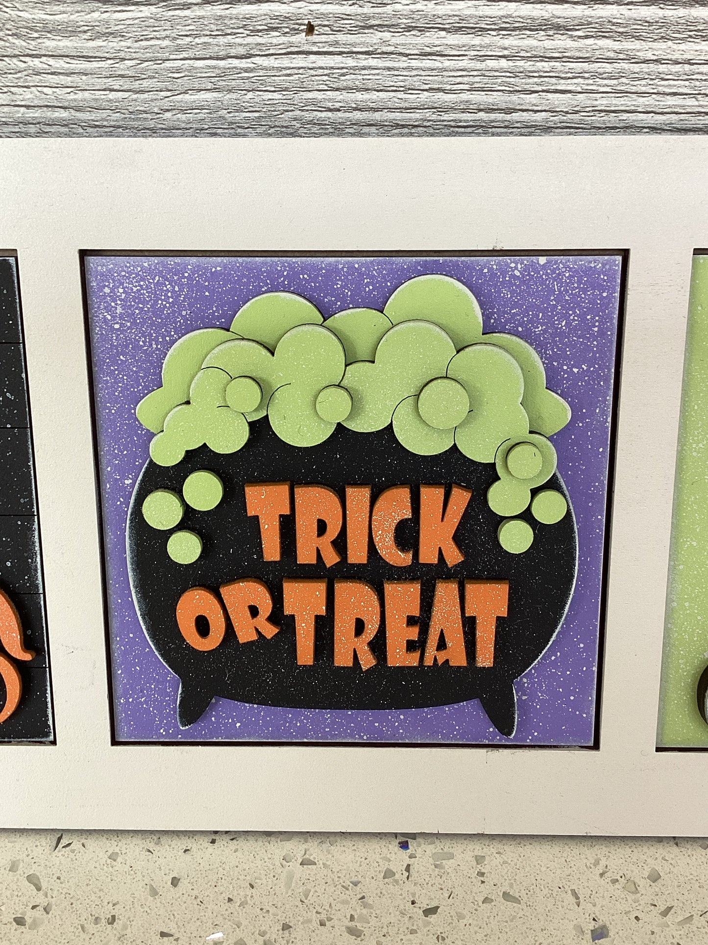 Square Cauldron Trick Treat