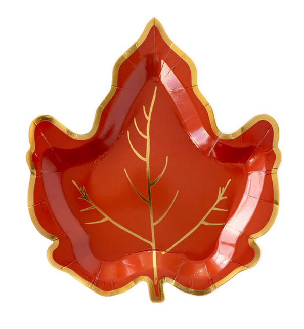 Maple Leaf Plates