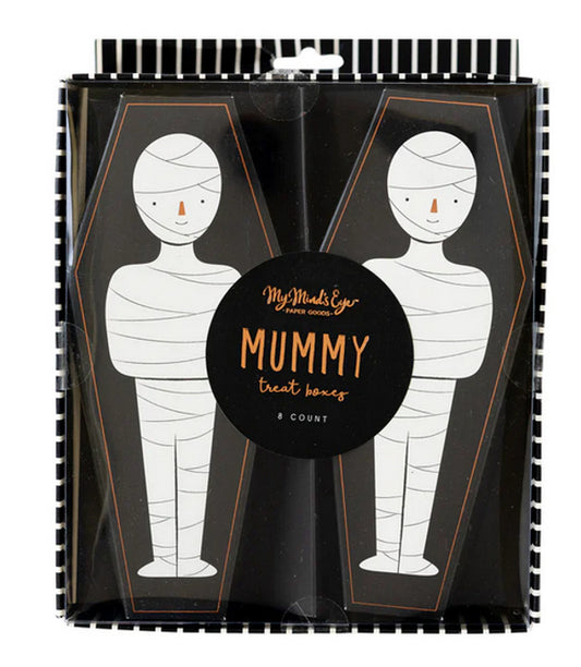 Frank & Mummy Coffin Treat Boxes