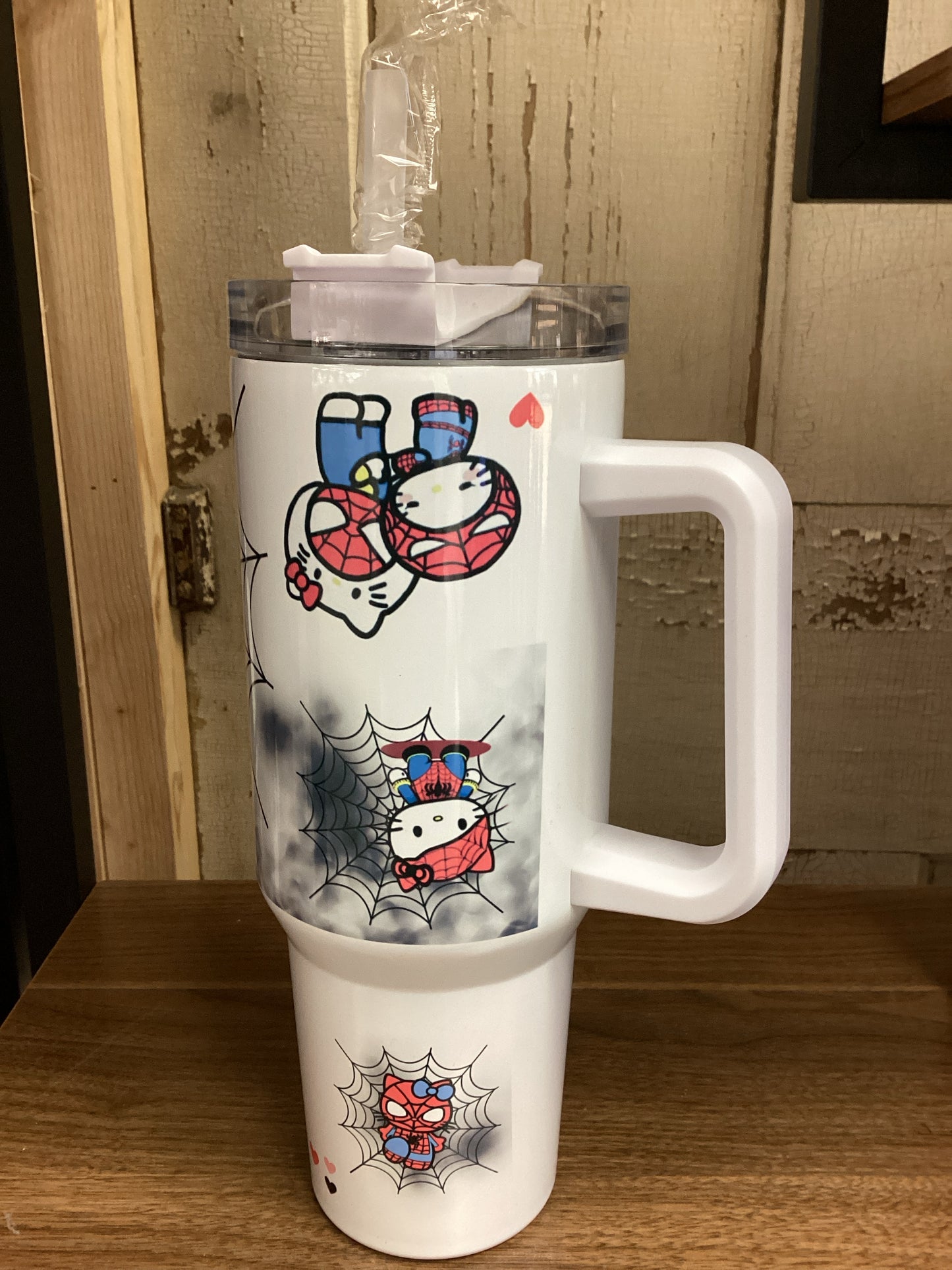 Kitty and Spider 40oz Tumbler