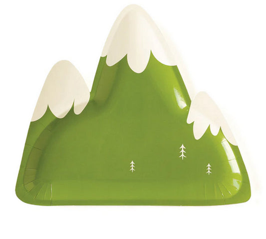 Adventure Mountain Shaped Plate