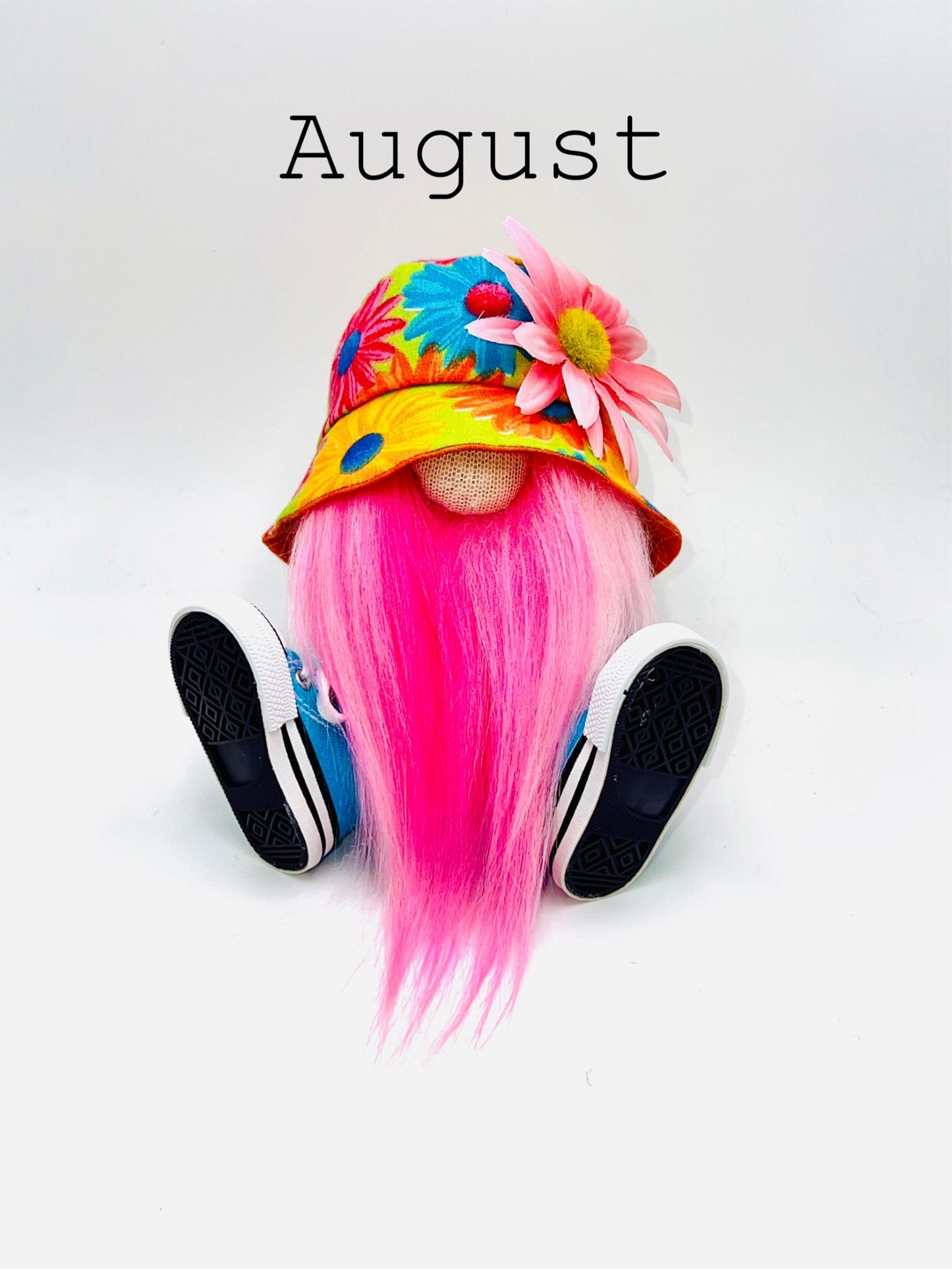 August Floral Gnome