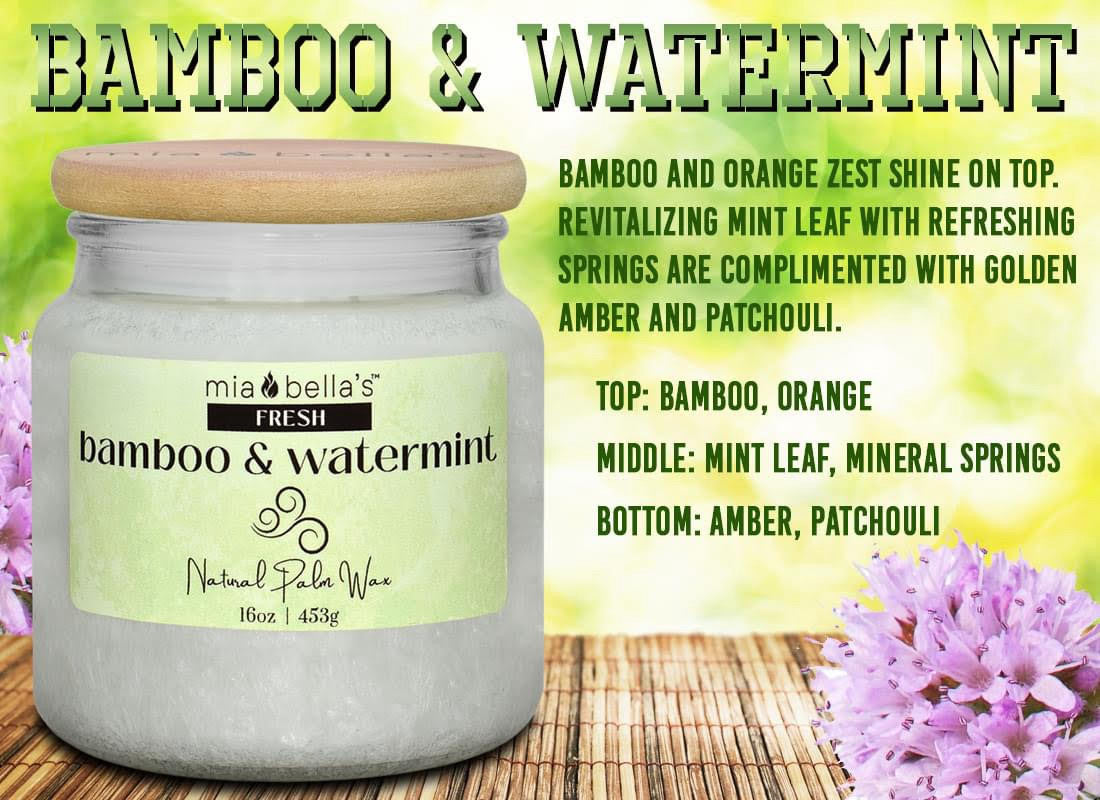 Bamboo & Watermint Candle