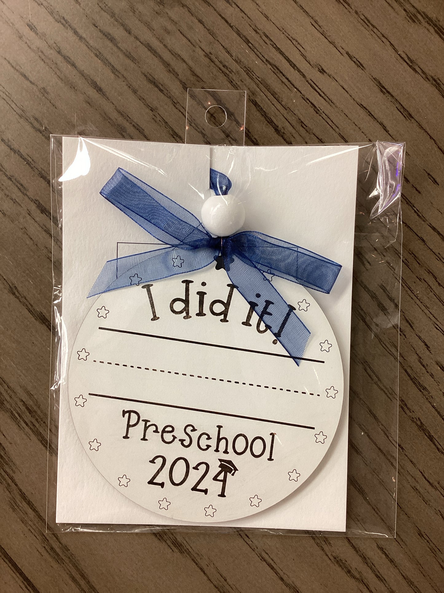 I did it! Preschool Keepsake Ornament