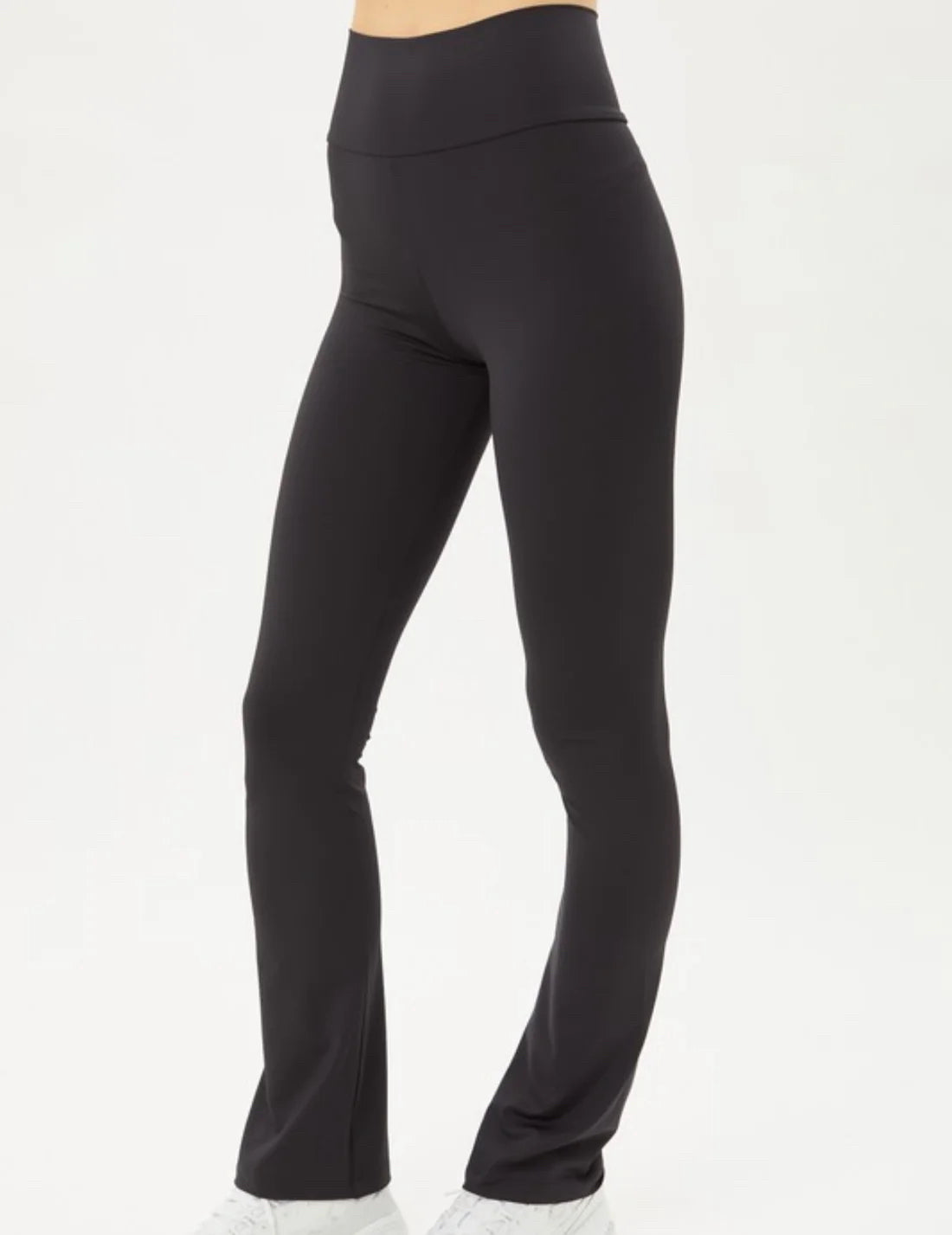 Black Flare Leggings S