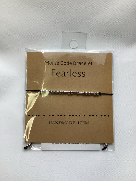 Fearless Morse Code Bracelet