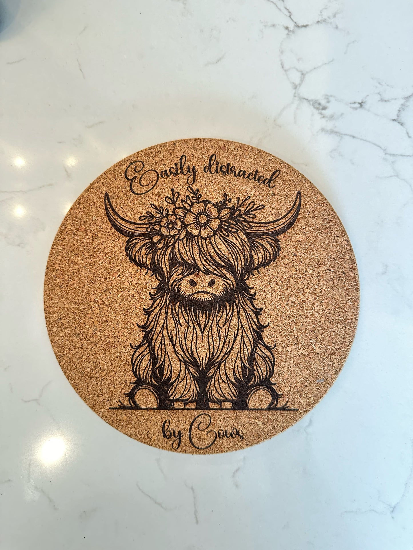 Hyland cow trivet