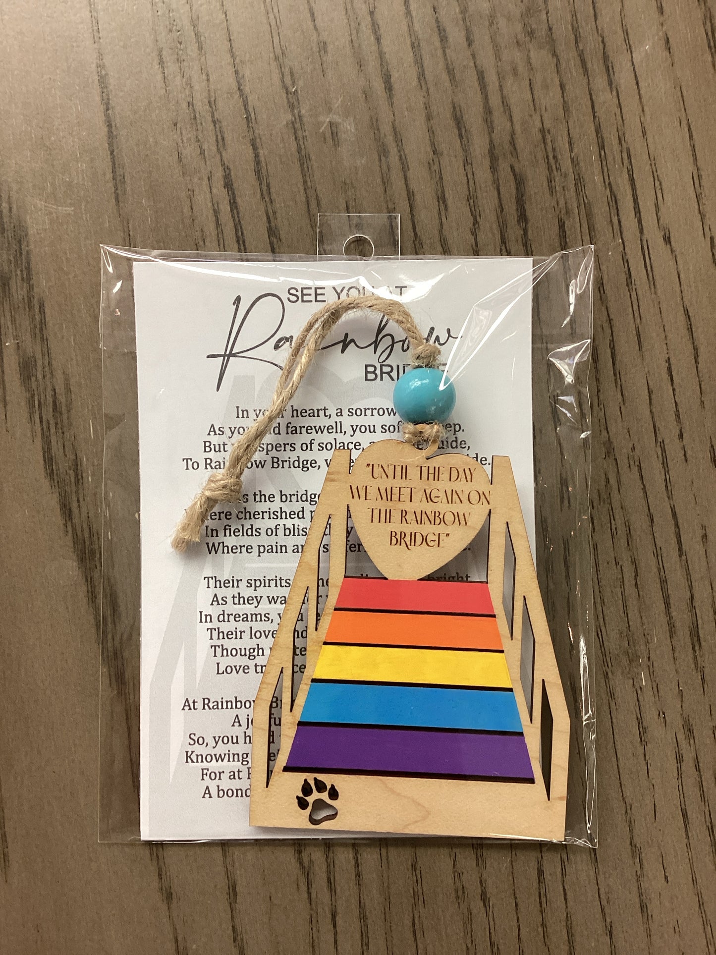 The Rainbow Bridge Keepsake Ornament