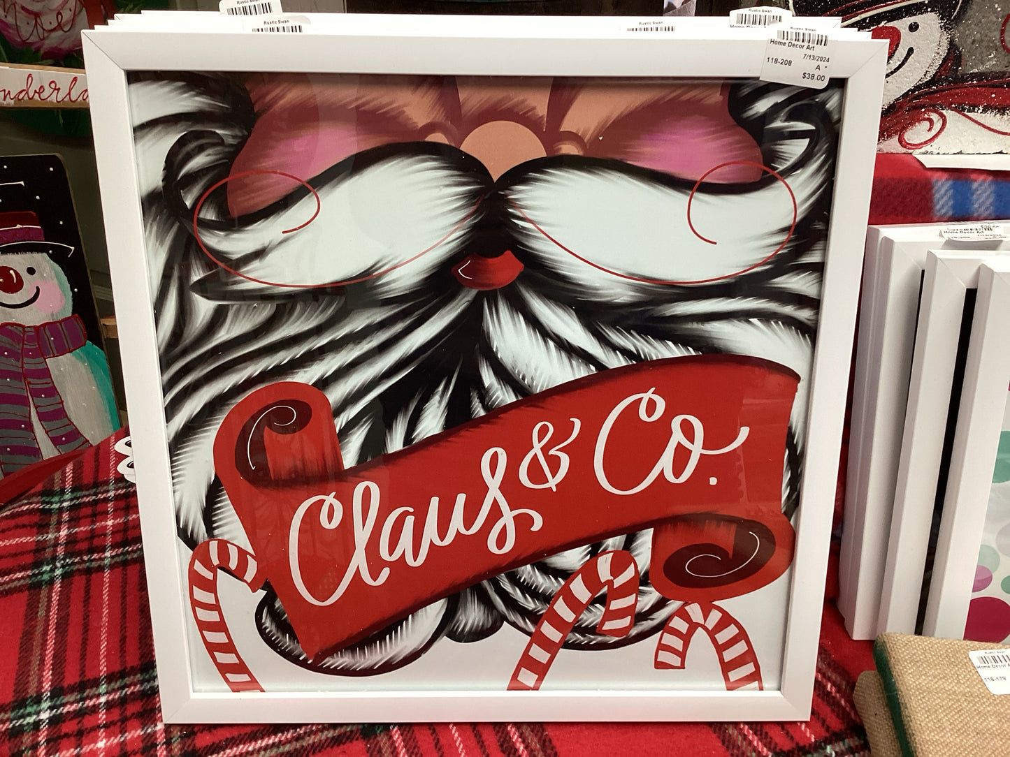 Claus & Co. 12x12 Framed Print