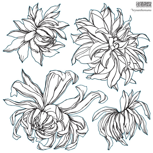 IOD Chrysanthemum Stamp