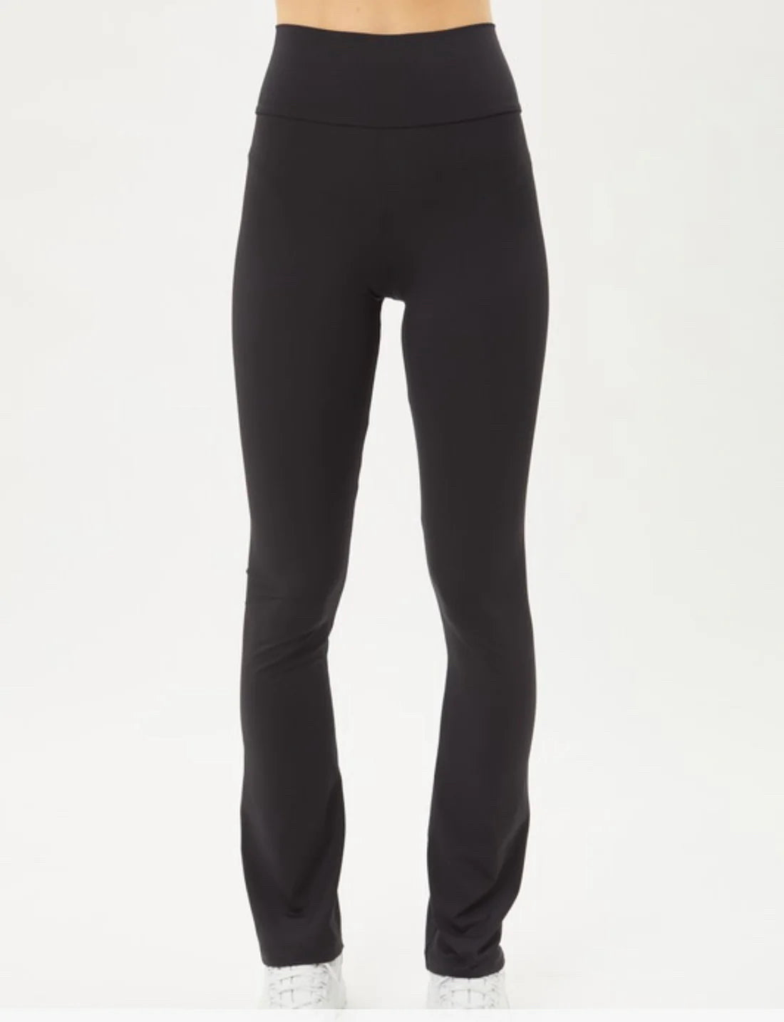 Black Flare Leggings S