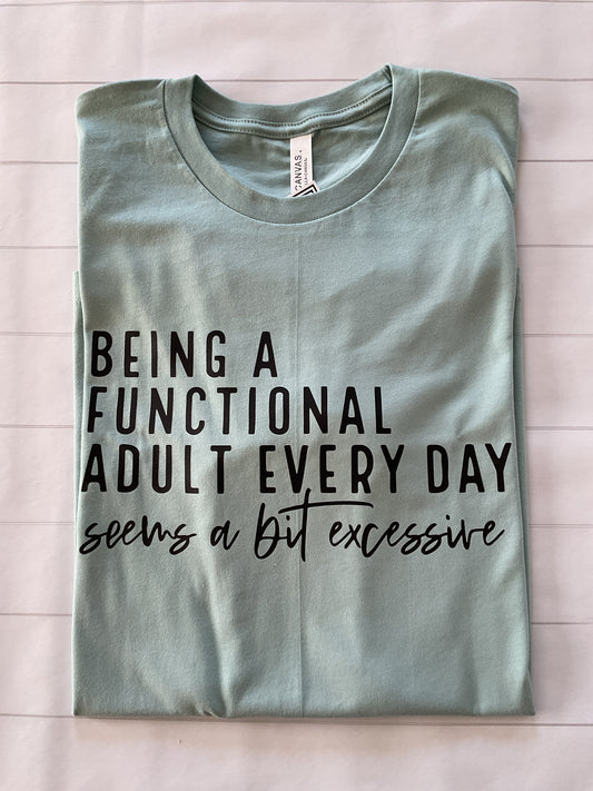 Functional Adult 3X tshirt