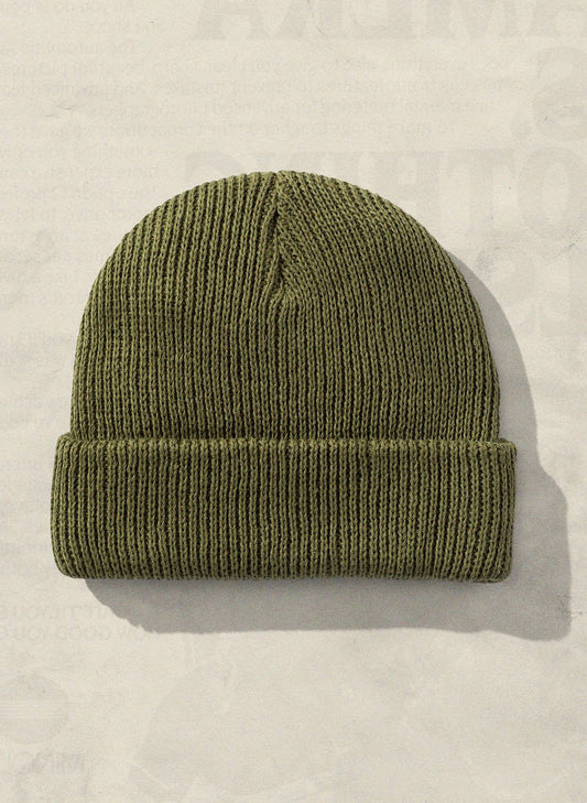 Green cactus beanie