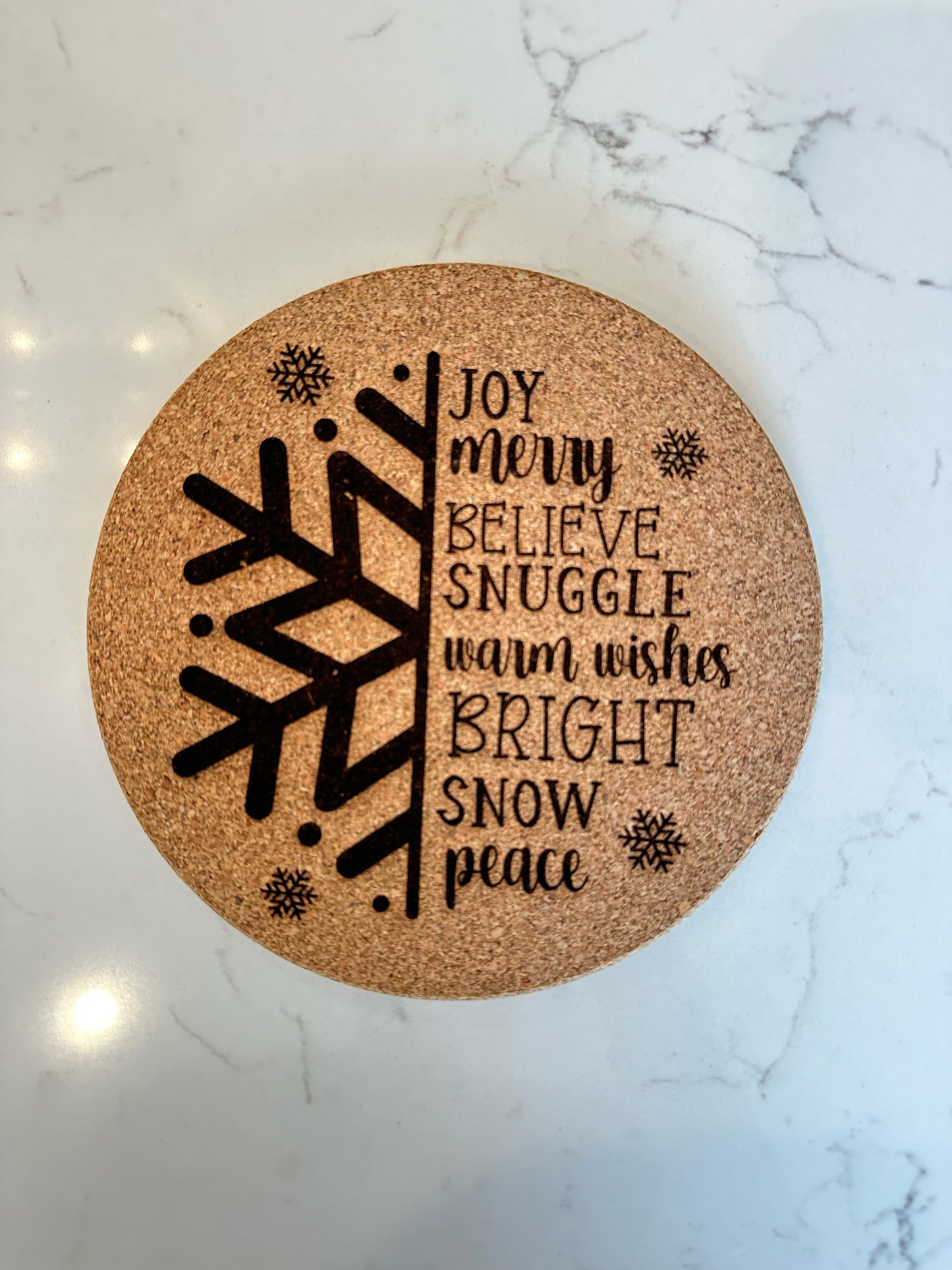 Snowflake trivet