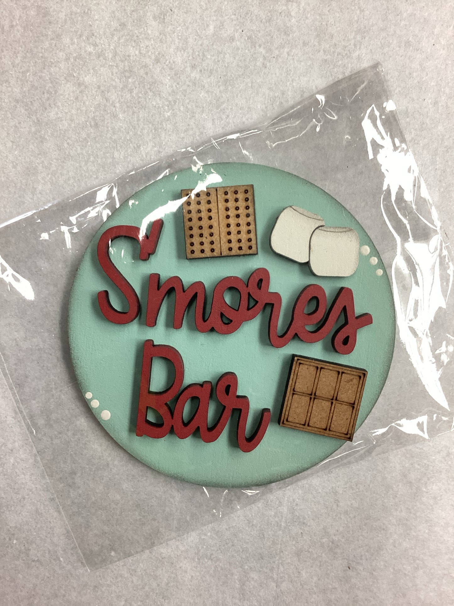 Round Smores Bar