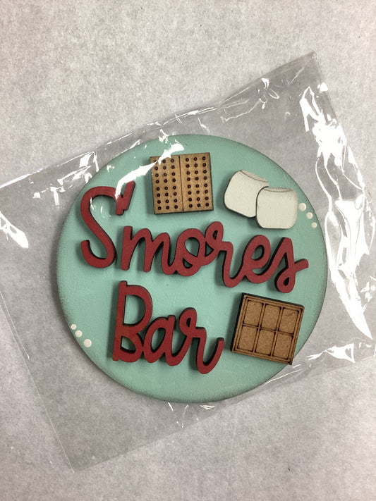 Round Smores Bar