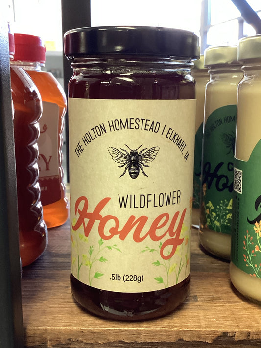 Wildflower Honey - Half lb jar