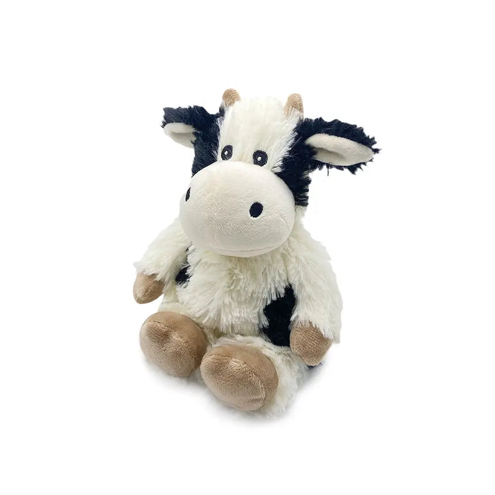 Warmies Black and White Cow Jr