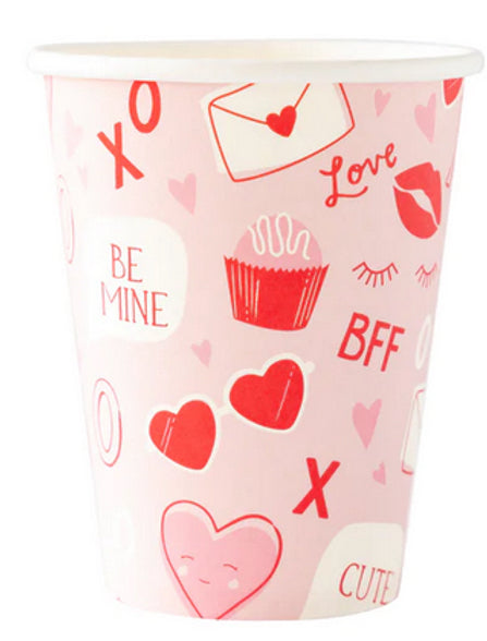 Valentine scatter cups