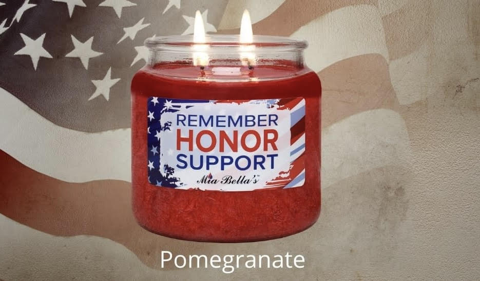 Military Support Candle