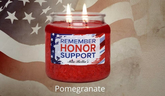 Military Support Candle