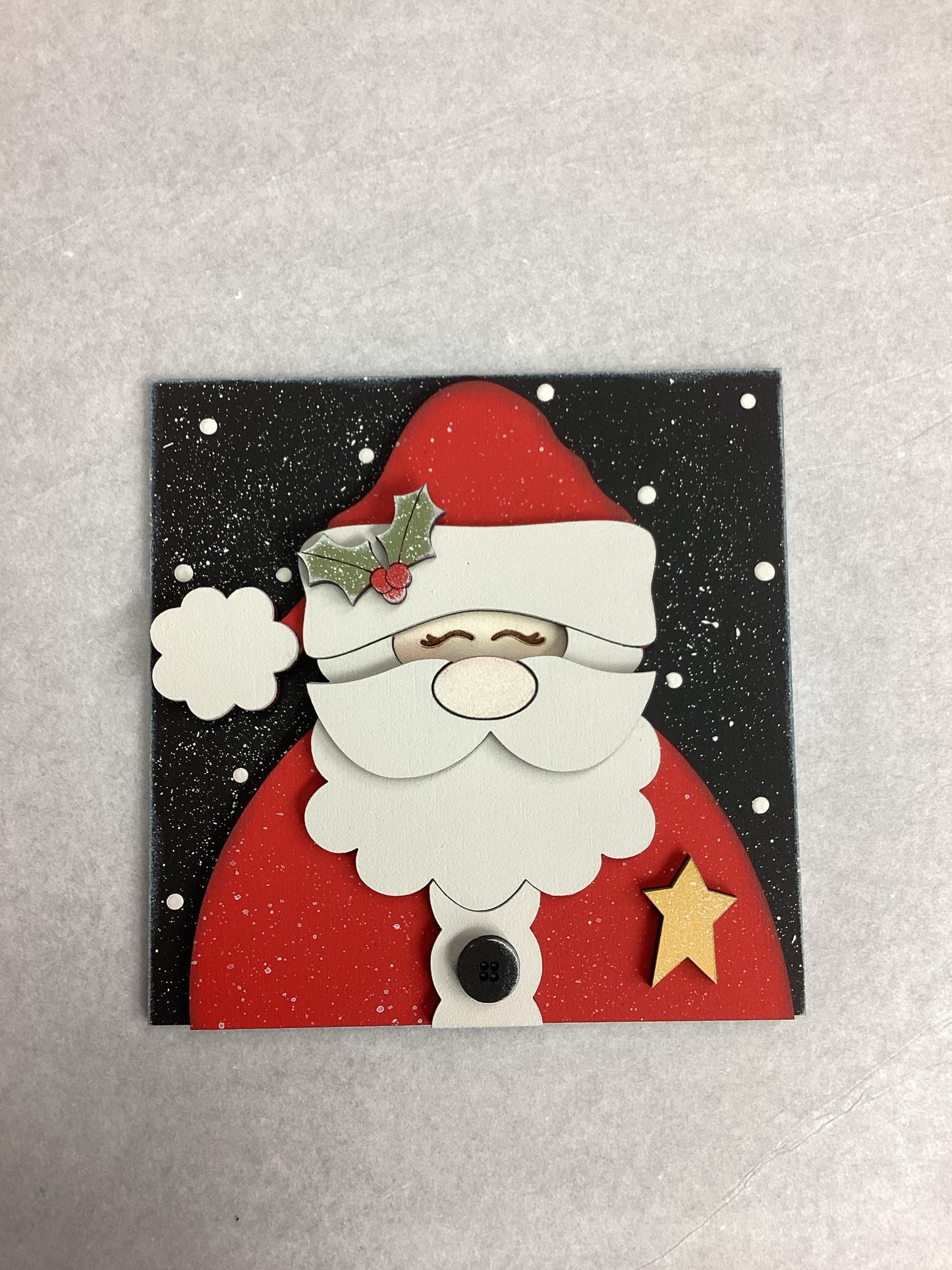 Square Santa Claus