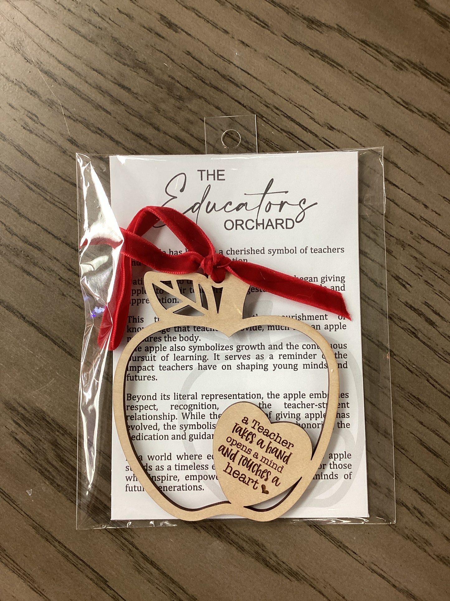 Educators Orchid Keepsake Ornament