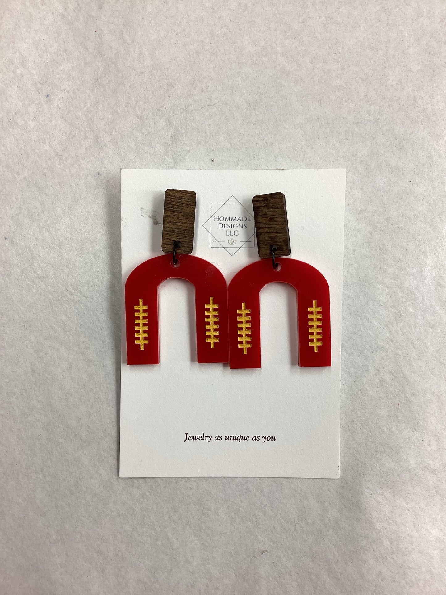 ISU Arch Earrings