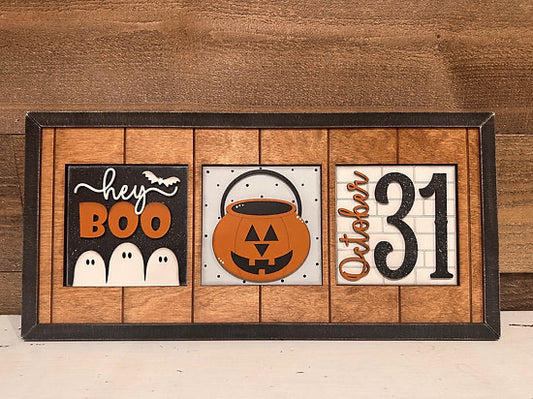 Halloween Square Oct 31 Brick