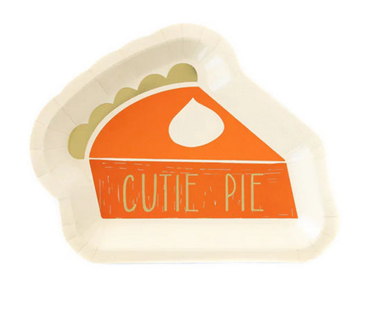 Harvest Pie Shaped Plate