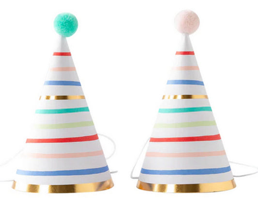 OUI birthday party hats