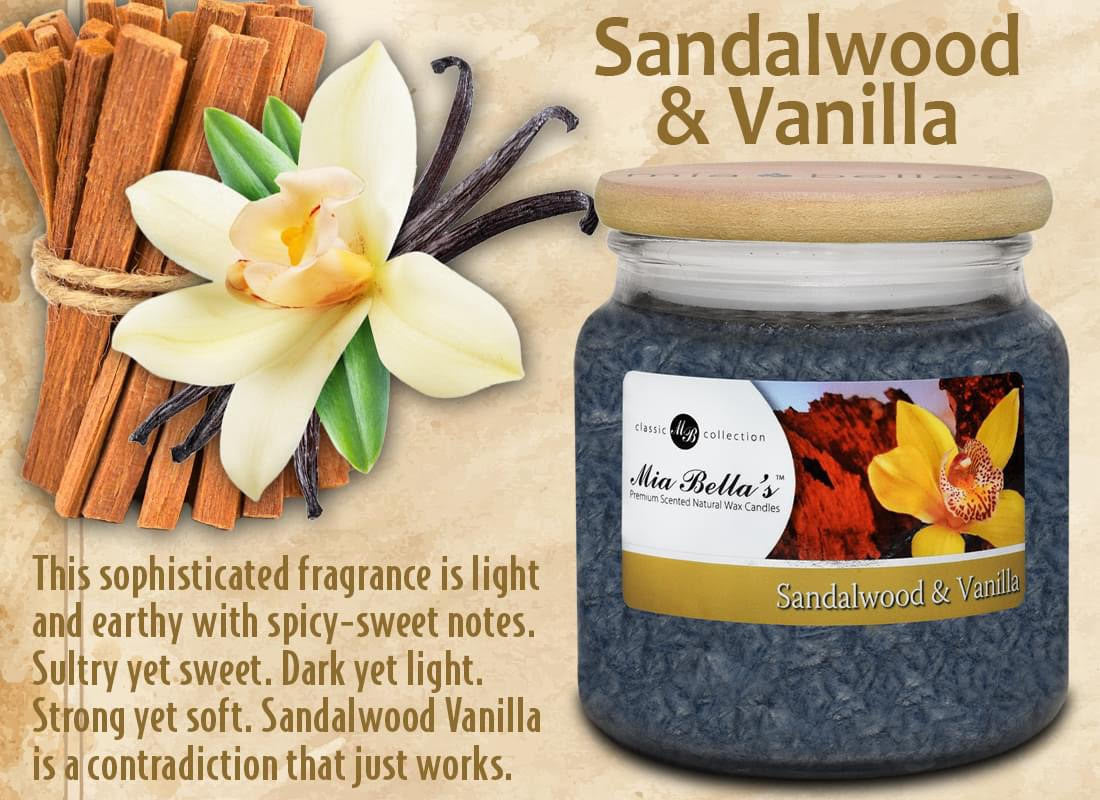 Sandalwood & Vanilla Candle