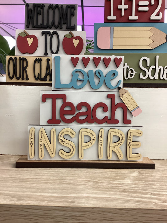 Stacker Love Teach Inspire