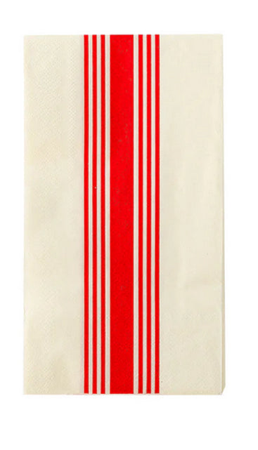 Hamptons Red Stripe Napkin