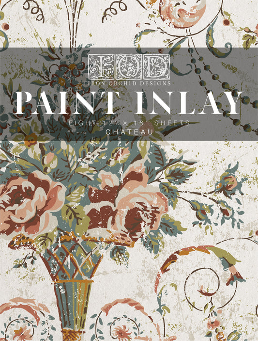 IOD Chateau Paint Inlay 12X16 Pad